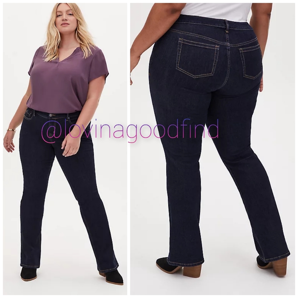 TORRID Slim Bootcut Vintage Stretch Jeans NWT in Rinse sz 20 Regular
